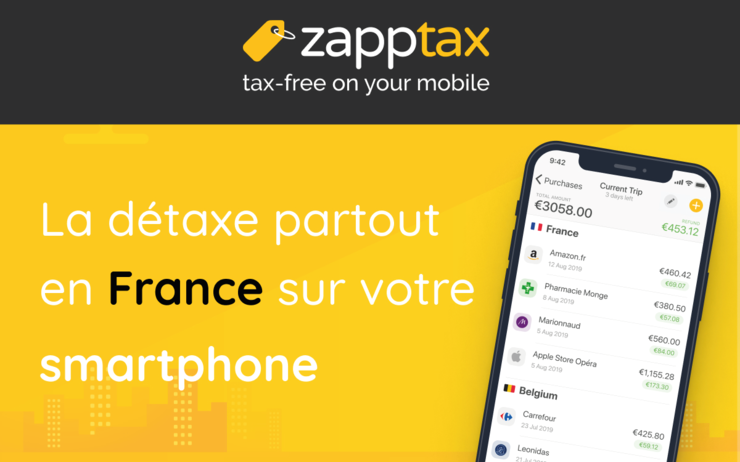 détaxe avec Zapptax en France