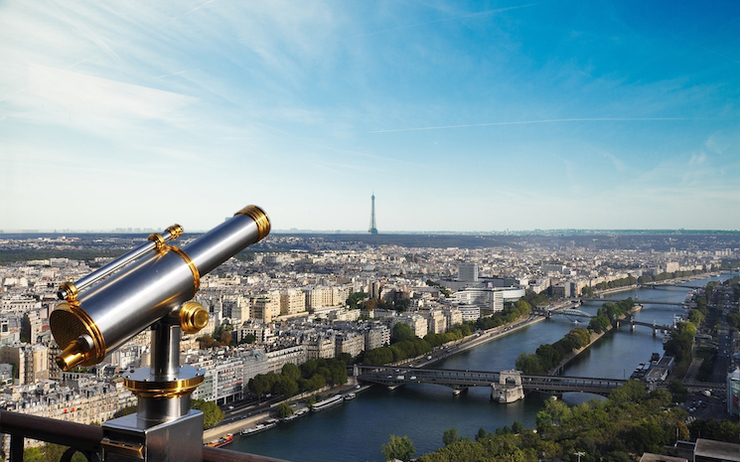 vue de paris depuis la Tour Eiffel 