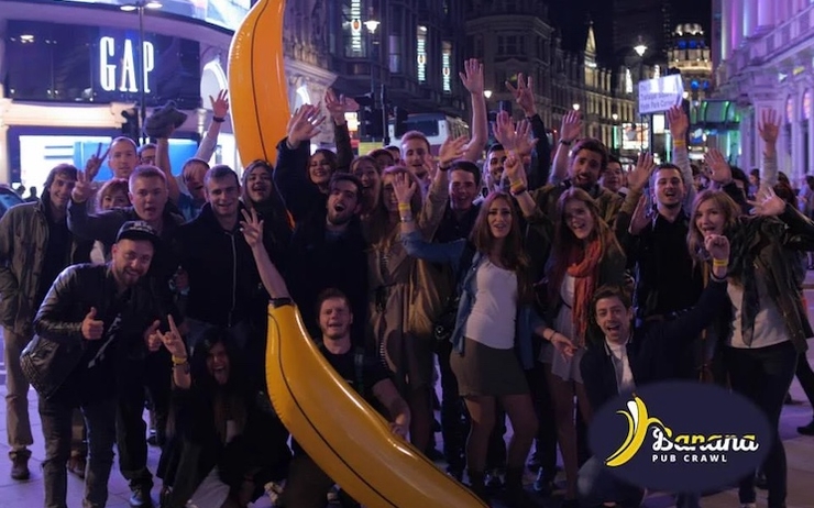 Soirée Banana Pub Crawl à Londres