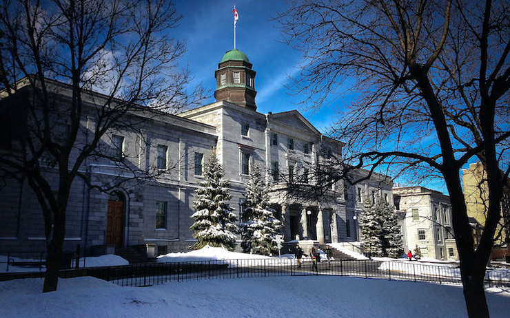 L'université de McGill de Montréal, deuxième meilleure université du Canada au classement QS