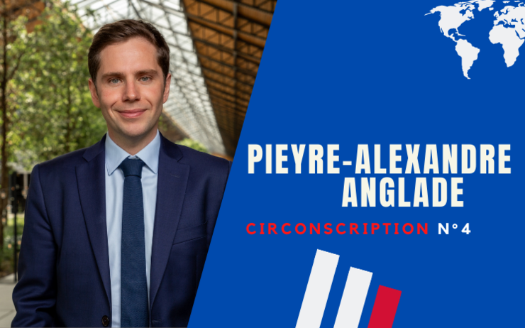 Pieyre-Alexandre Anglade, actuel député de la 4ème circonscription des Français de l'étranger et également candidat aux élections législatives 2022 de la même circonscription