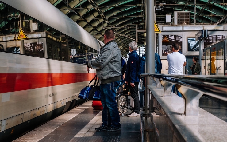 Transports quai Deutsche Bahn