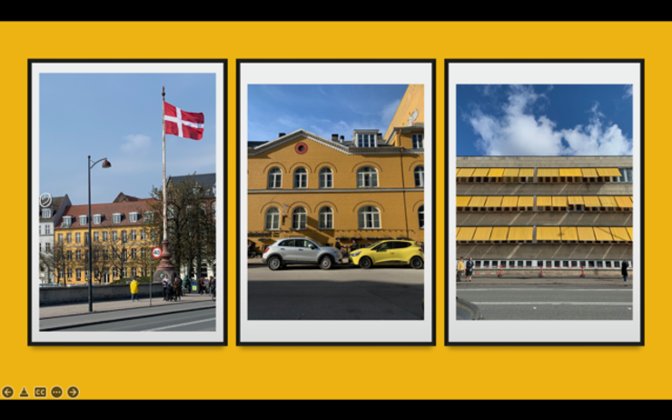 La couleur jaune à Copenhague 