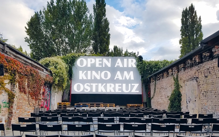 Cinéma de plein air Pompeji à Zukunft am Ostkreuz