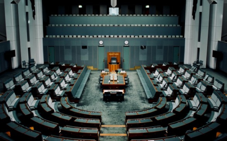 La Chambre des représentants australienne au Parlement australien