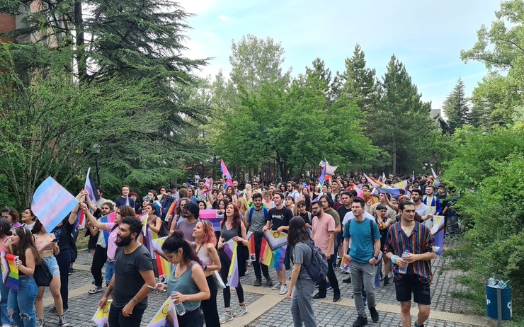 ODTU turquie étudiants LGBT Marche des fiertés