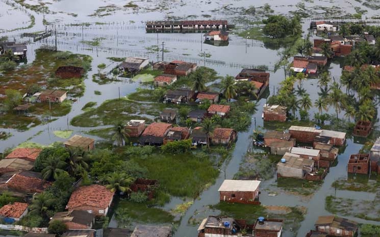 Inondation à Recife, Brésil