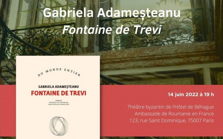 Gabriela Adameșteanu sort un roman en France aux éditions Gallimard