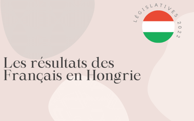 Résultats du 1er tour des législatives 2022 pour les Français de Hongrie