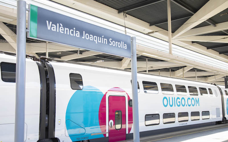 Un train ouigo qui reliera Madrid et Valence
