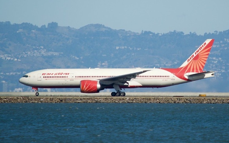 un avion Air India