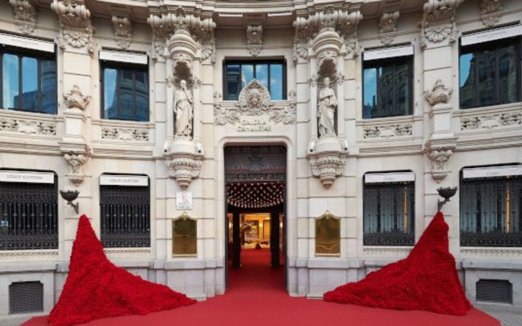 tapis rouge pour l'inauguration de la galeria_canalejas à madrid