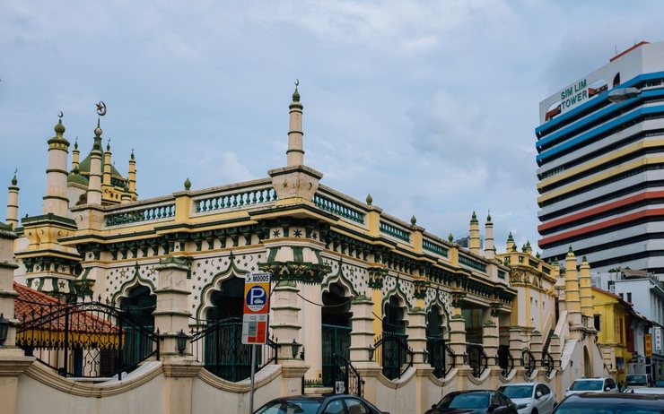 photo d'une mosquée à Singapour 