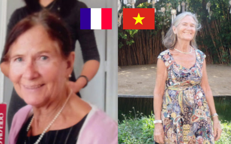Retraitée française qui a décidé de passer sa retraite au Vietnam