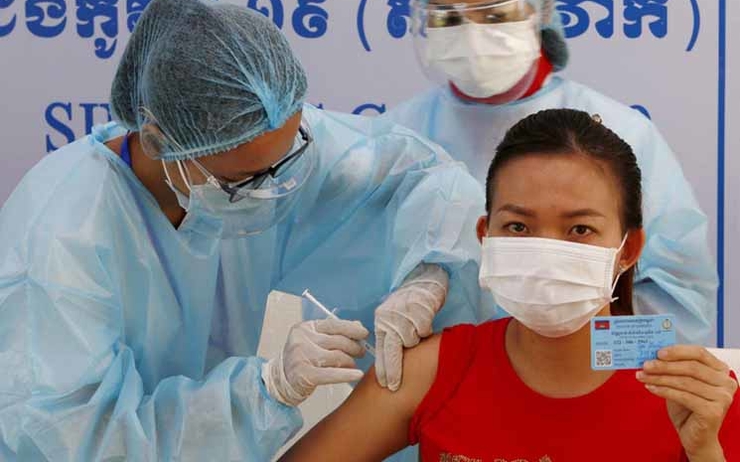 vaccination au Cambodge