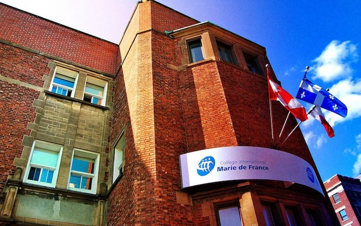 Le collège international Marie de France à Montréal qui s'apprête à inaugurer son nouveau campus