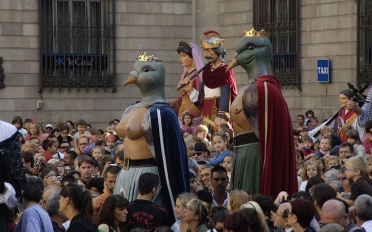 fête de la-merce-barcelone géants
