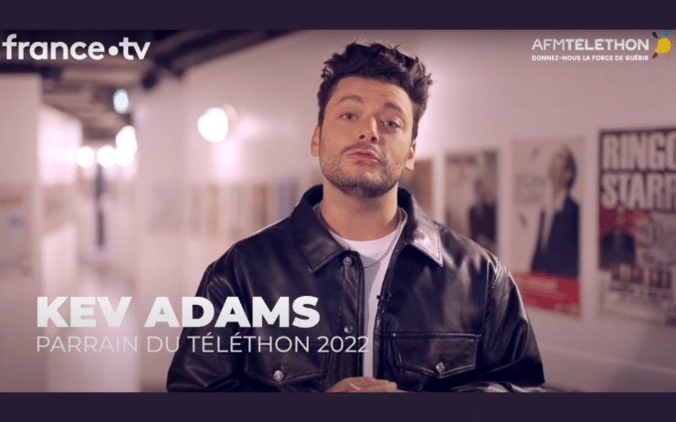 kev adams parrain du telethon 2022