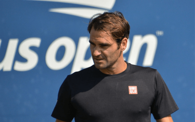 Le tennisman Roger Federer qui vient de prendre sa retraite