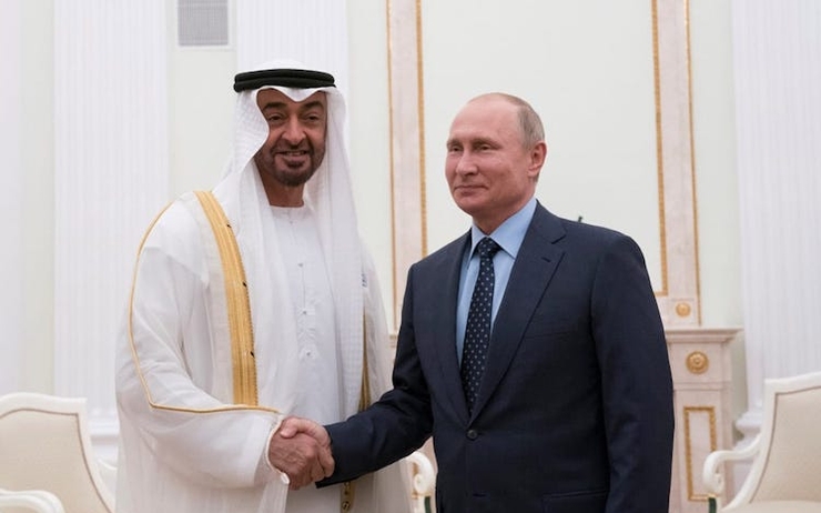 Mohamed-bin-Zayed-et-Vladimir-Putin