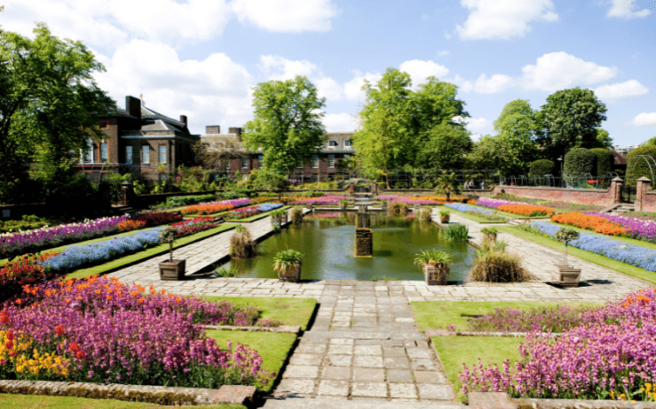 Kensington Gardens, où l'ambassadrice de France au Royaume-Uni Hélène Duchêne va planter un chêne en hommage à la reine Elizabeth II