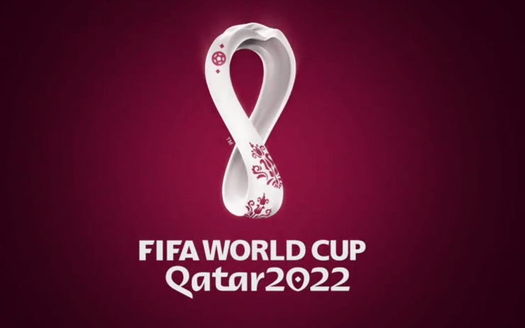 Le logo de la coupe du monde 2022 qui se tient au Qatar
