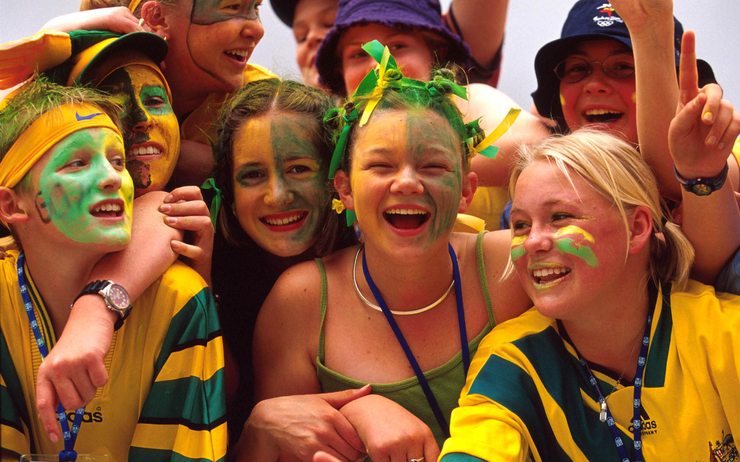 des supporters en australie pour la coupe du Monde 2022