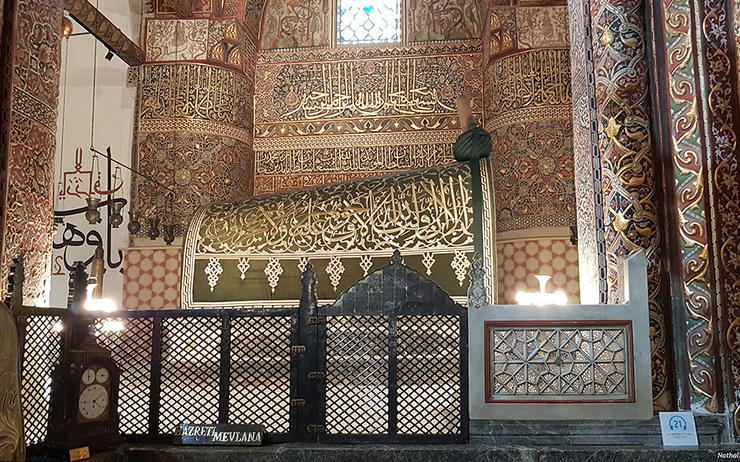 Le mausolée de Rumi (restauré)