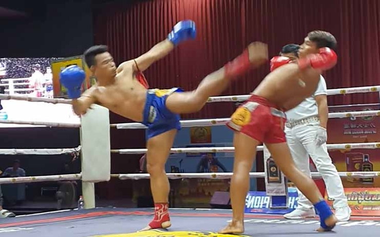 Highkick pradal boxe kun khmer 