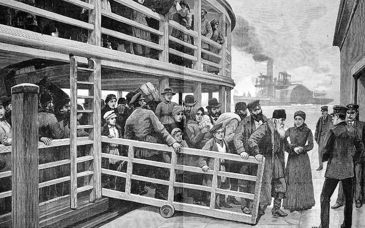 Réfugiés russes en 1920