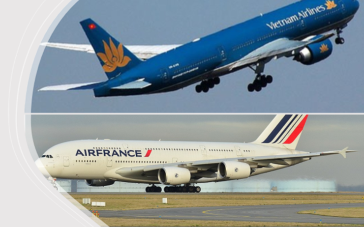 Partage de codes entre air france et vietnam airlines