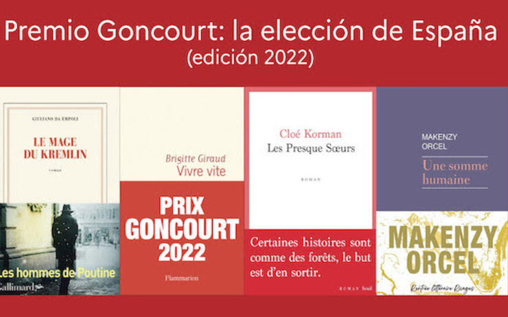 ‘Prix Goncourt: La elección de España 2022’ para Giuliano da Empoli