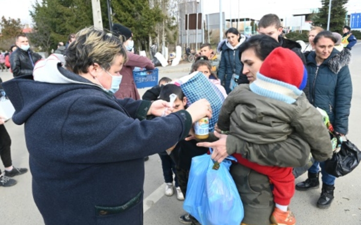 Les réfugiés ukrainiens en Hongrie