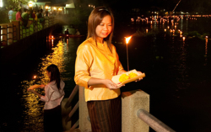 Festival des lumiere Thailande