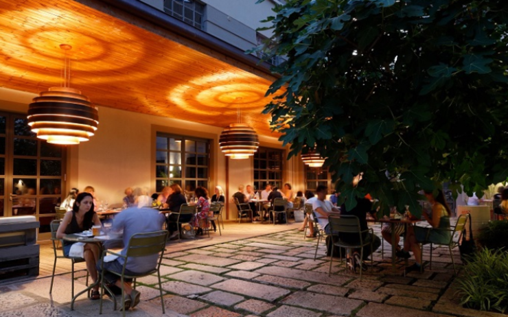 Terrasse du Restaurant Distreat à Milan