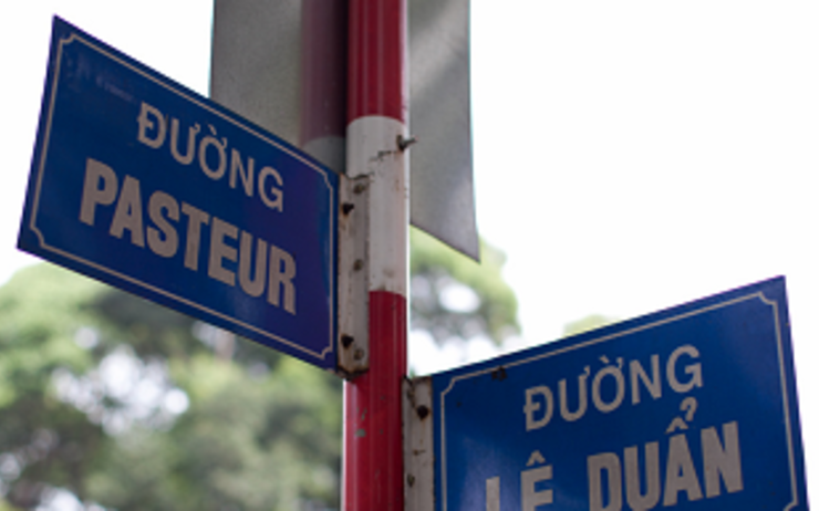 noms de rue donnés par quatre français au vietnam