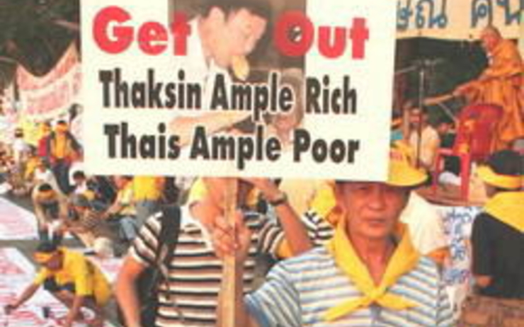 manif politique thailande